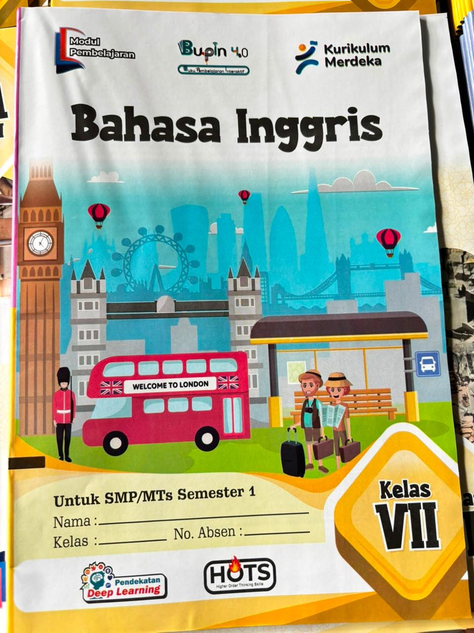 Buku Bahasa Inggris - Kelas VII